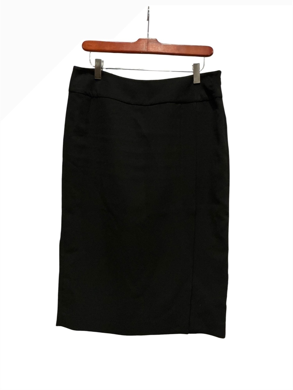 Vince Black Polyester Pencil Skirt Size 6